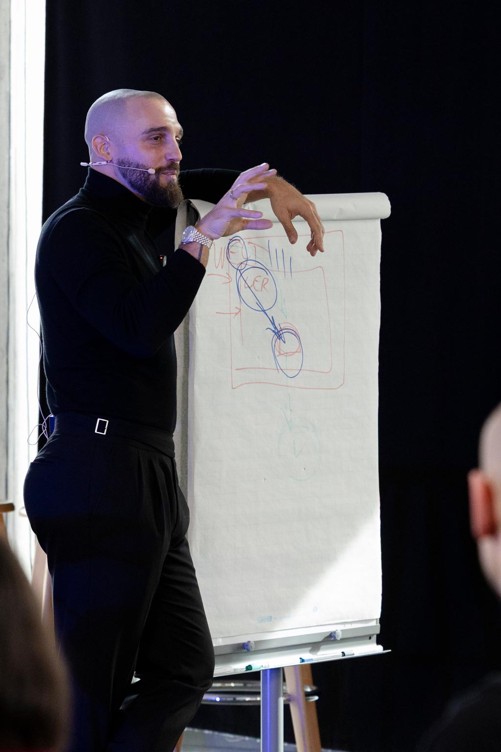 Zeus Athanasios Nasopoulos im Seminar